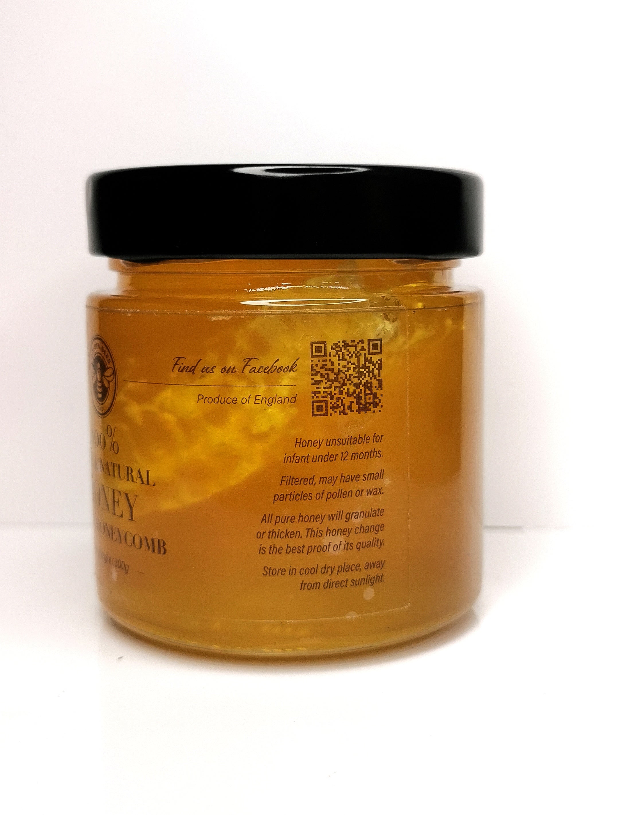 100% Natural & Pure Honey with Comb image 2
