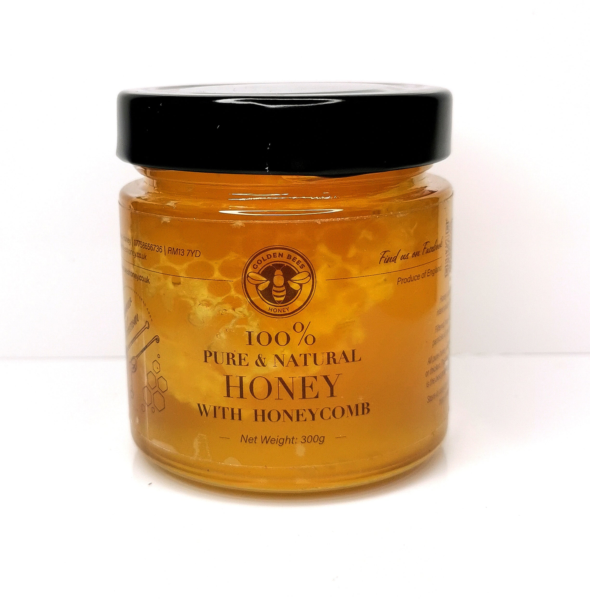 100% Natural & Pure Honey with Comb image 0