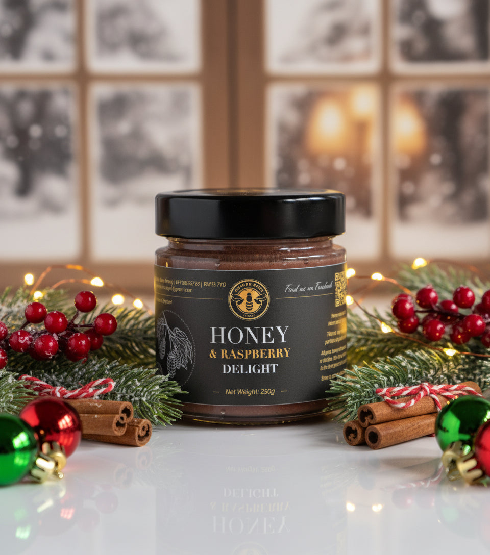 Pure Honey & Raspberry Delight   250g image 0