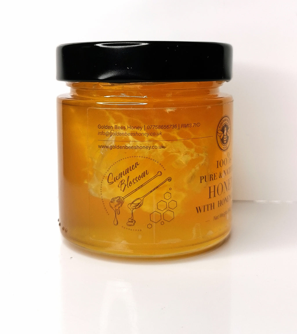 100% Natural & Pure Honey with Comb image 1