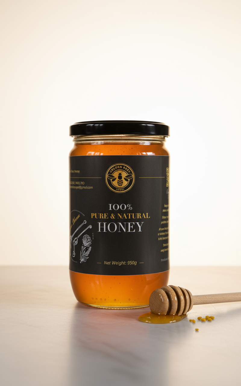 Raw Essex Summer Honey (950g) – Limited 2025 Harvest